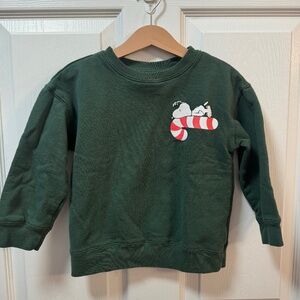 Snoopy Candy Cane Kids sweat shirt 4T